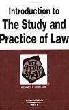 Introduction to the Study and Practice of Law in a Nutshell (In a Nutshell (West Publishing))