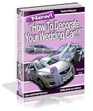 51SIG%2BuHcFL. SL160  How to decorate your wedding car