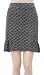 PRINTED RAYON JERSEY SKIRT