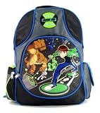 Cartoon Network Ben 10 - Black Hole - 15 Large School Backpack