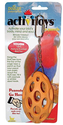 JW Pet Company Insight Nutcase Large Bird Toy Assort Colors