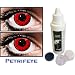 Twilight Volturi Blood Eyes (2 lenses in pack) Fashion Halloween Contact Lenses By Petrifeye Eyes With Free 120ml Solution And Blue/White Soaking Case
