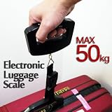 旅行用品・旅行小物通販専門店ランキング25位 『ベルト式吊り下げデジタルスケール』スーツケースの計量に【50kg】 旅行用品・旅行小物通販専門店ランキング25位 『ベルト式吊り下げデジタルスケール』スーツケースの計量に【50kg】