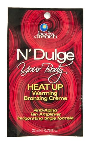 Childrens Toyshop  Health & Personal Care : Body Drench N'Dulge Your Body Heat Up lotion 0.75oz sachet