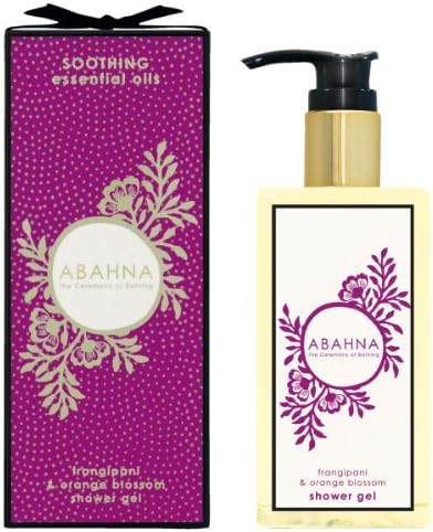 Frangipani &amp; Orange Blossom Shower Gel 250ml by pircosmetics Abahna