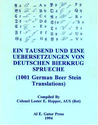 1001 German Beer Stein Translations