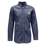 Notre Dame Fighting Irish Navy Team Woven Dress Shirt Shirt