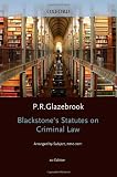 Blackstone's Statutes on Criminal Law 2010-2011