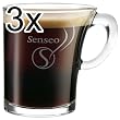 Senseo Design Glastasse, 180 ml, 3er Pack