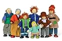 Hape 821512 - Hape Puppen Familie