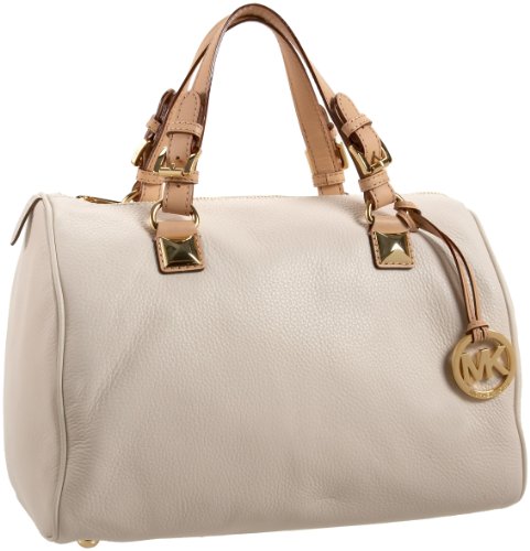 Michael Michael Kors Grayson Large Satchel Vanilla
