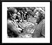 Charles Bronson & Michael Winner Framed And Matted 8x10 B&W Photo