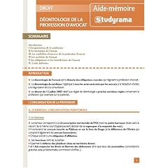 D�ontologie de la profession d'avocat