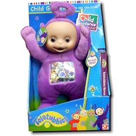 Teletubbies 12" Plush 'TINKY WINKY' with bonus DVD