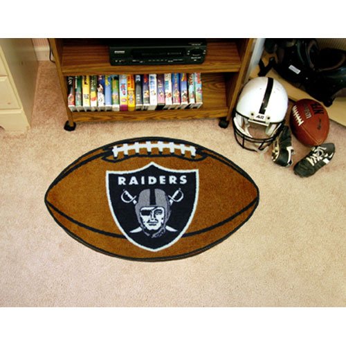 Fanmats 5936 NFL Oakland Raiders Football Mat