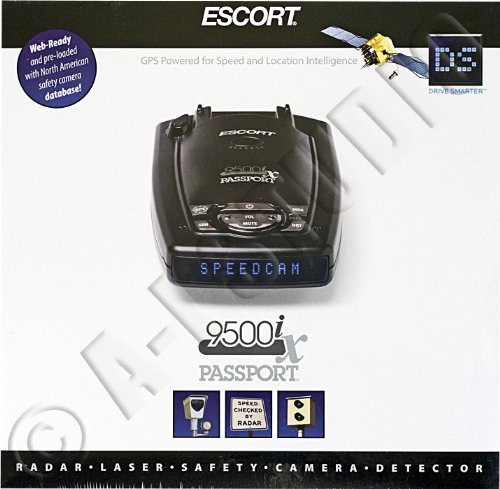 Escort Passport 9500ix Radar/Laser Detector (Black)