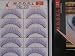 Model 21 Lashes Fake False Eyelash Eyelashes 10 Pairs High END #20 (Purple Lashes)