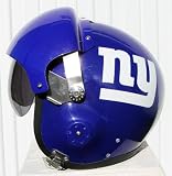 Throwback New York Giants Pilot Helmet - Football - USAF Air Force - Motorcycle L XL