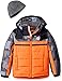 London Fog Boys Classic Heavyweight Color Block Bubble Jacket With Hat
