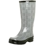 On Your Feet Women's Satra Plaid Rainboot
