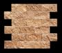 Noce 2 X 4 Travertine Split-Faced Mosaic Tile