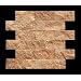 Noce 2 X 4 Travertine Split-Faced Mosaic Tile