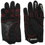 51SIp2ZSeLL. SL160  Snafu Digit Mens BMX Bike Gloves   Black / Red