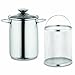 Berndes, Asparagus Pot with Glass Lid and Stainless Steel Insert 16 cm