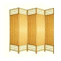 ENTWINE Natural Colour Handmade 5 Pane panel Room Divider / Splitter Screens