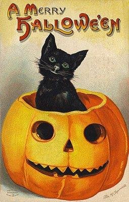 A Merry Halloween Postcard by Ellen H. Clapsaddle - 24