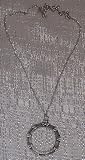 Stargate SG-1 Silver Stargate Antique Finish NECKLACE