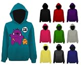 Womens Monsters Free Hugs Cute Pullover Hoodie