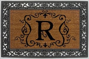 Monogram Coir Doormat - R