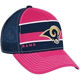 Reebok St. Louis Rams Women's Breast Cancer Awareness Trucker Hat Adjustable