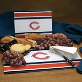 Chicago Bears Glass Cutting Board Set