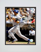 Jeff Kent 2008 Batting Action Double Matted 8O x 10O Photograph (Unframed)