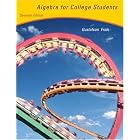 Click here to buy Algebra for College Students (with CD-ROM, BCA iLrn™ Tutorial, and InfoTrac ) by R. David Gustafson and Peter D. Frisk.