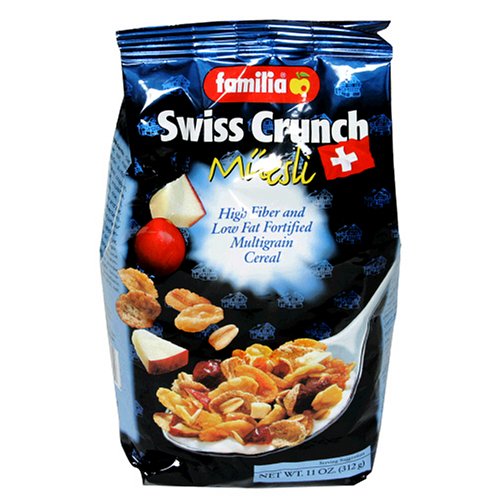 Familia Swiss Crunch Muesli, 11-Ounce Packets (Pack of 10) by Familia