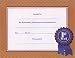 Office Products : Blue Ribbon Certificates, 25/pack