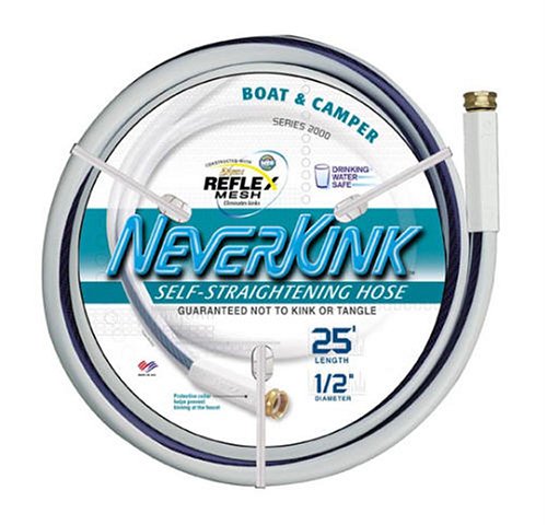 Apex NeverKink Boat and Camper 2000 1/2-Inch-by-25-Foot Hose #7612-25