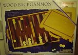 Wood Backgammon Classic Game of Strategy