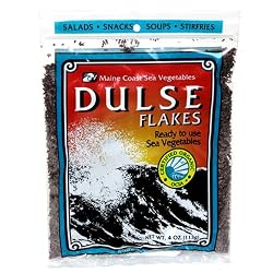 Maine Coast Sea Vegetables Dulse Flakes, 4-Ounce Package (Pack of 5)