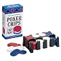 Eighty-Eight Professional Poker Chips with tray