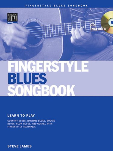 Fingerstyle Blues Songbook Book/CD (String Letter Publishing) (Acoustic Guitar) (Acoustic Guitar Private Lessons)