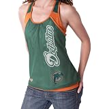 Reebok Miami Dolphins Women's Racerback Mesh Tank Xx Large