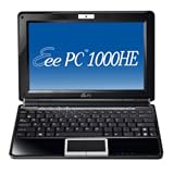 ASUS Eee PC 1000HE 10.1-Inch Black Netbook - 9.5 Hour Battery Life