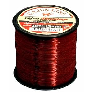 Cajun Advantage Red Fishing Line Test 12lb.1150 Yards