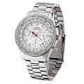 Detomaso Classic Herren-Armbanduhr Firenze Chronograph Edelstahl SM1624C-WH