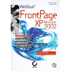 Frontpage XP Version 2002 Webbook