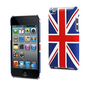 muvit - Flag Back - Coque rigide en polycarbonate pour iPod Touch 4 - Grande Bretagne